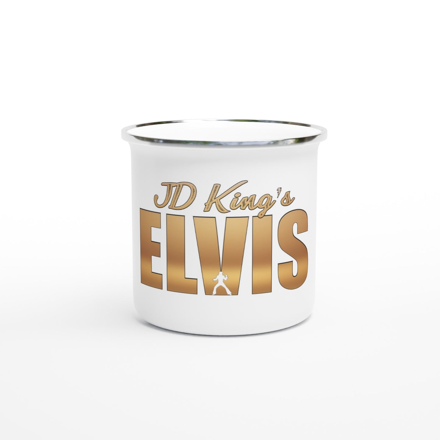 White 12oz Enamel Mug