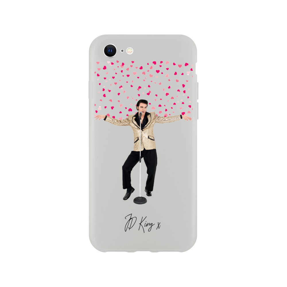 JD KING LOVE ME TENDER - iPhone Flexi case