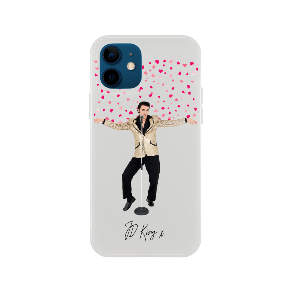 JD KING LOVE ME TENDER - iPhone Flexi case