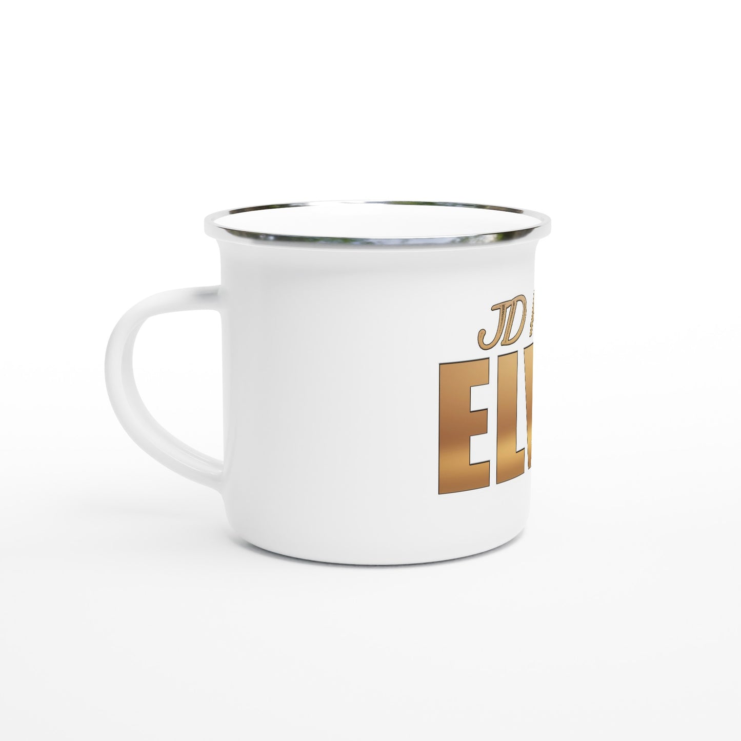 White 12oz Enamel Mug