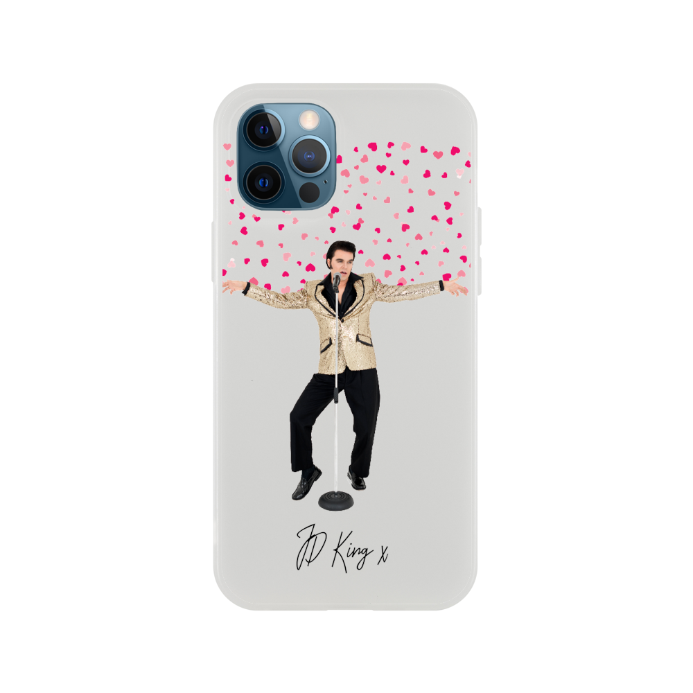 JD KING LOVE ME TENDER - iPhone Flexi case