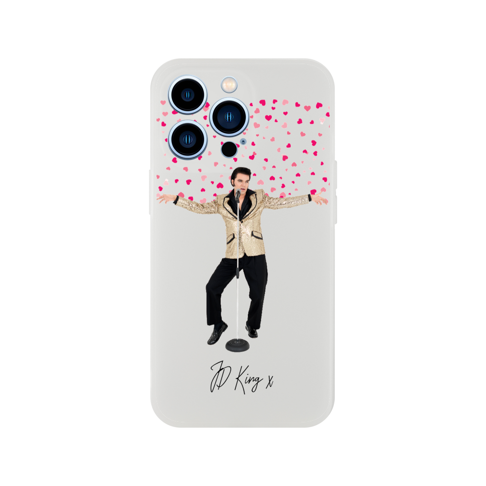 JD KING LOVE ME TENDER - iPhone Flexi case